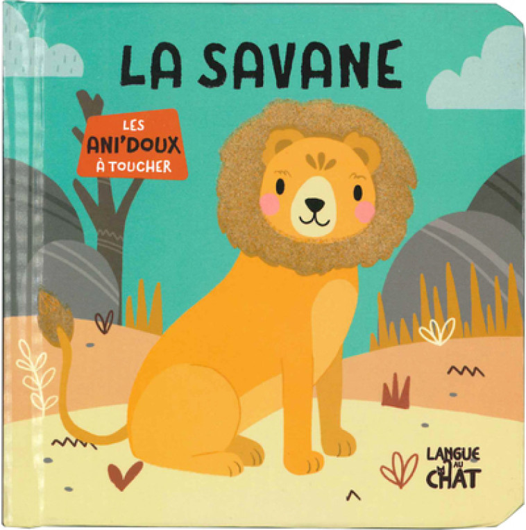 LES ANI'DOUX - LA SAVANE - PILLOW MAD - LANGUE AU CHAT