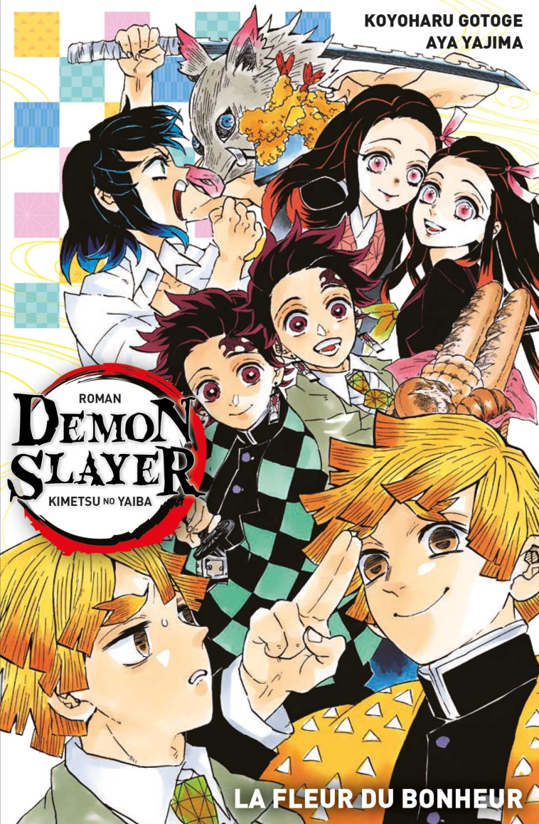 DEMON SLAYER ROMAN N 01 : LA FLEUR DU BONHEUR - YAJIMA/GOTOUGE - PANINI