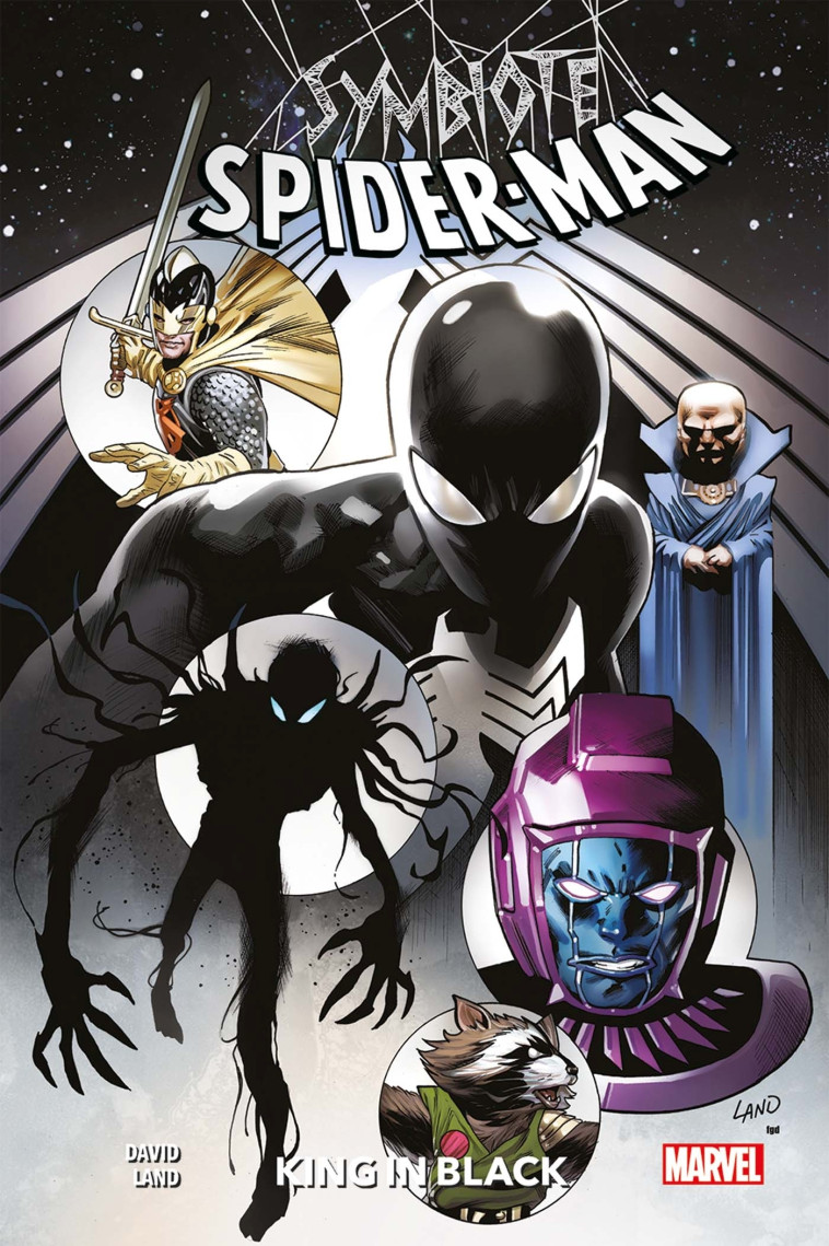 SYMBIOTE SPIDER-MAN KING IN BLACK - DAVID/LAND - PANINI