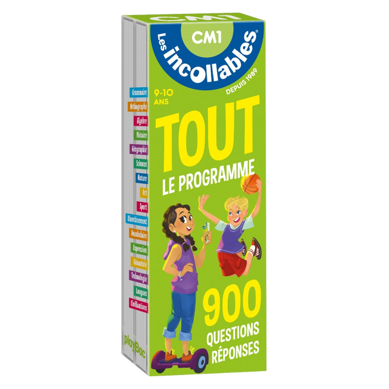 LES INCOLLABLES - TOUT LE PROGRAMME DU CM1 - 9/10 ANS CASE 15 - XXX - PLAY BAC