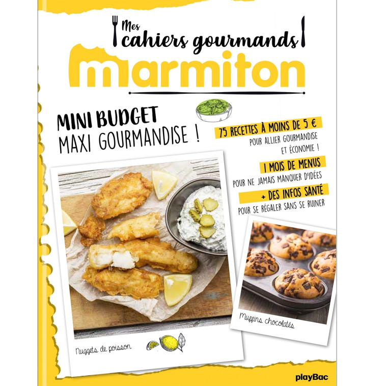 MARMITON CAHIER GOURMAND MINI BUDGET - XXX - PLAY BAC