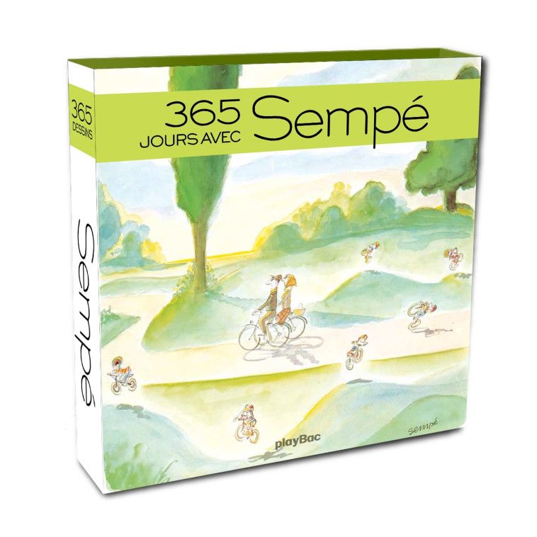 CALENDRIER - 365 JOURS AVEC SEMPE - XXX - PLAY BAC