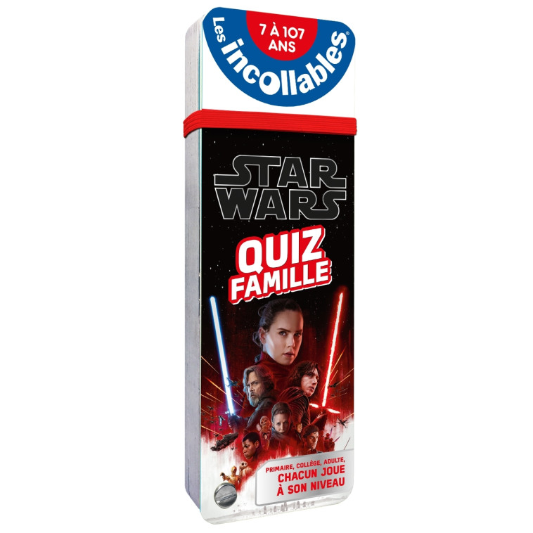 LES INCOLLABLES - QUIZ FAMILLE - STAR WARS - XXX - PLAY BAC