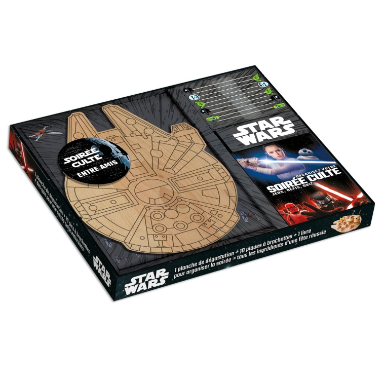 COFFRET SOIREE CULTE ENTRE AMIS STAR WARS - XXX - PLAY BAC