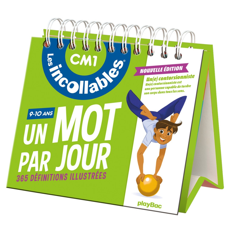 LES INCOLLABLES - UN MOT PAR JOUR - CM1 9/10 ANS - EDITION 2021 - XXX - PLAY BAC