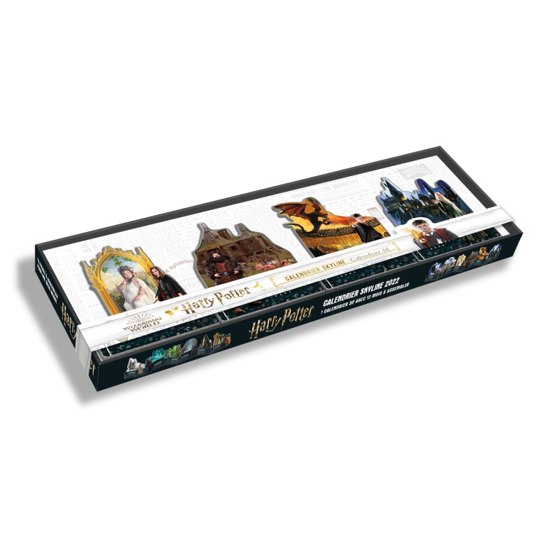 HARRY POTTER CALENDRIER 3D SKYLINE 2022 - XXX - PLAY BAC