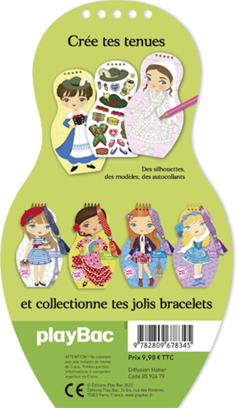 CARNET CREATIF CLARA EN ALLEMAGNE - CAMEL JULIE - PLAY BAC