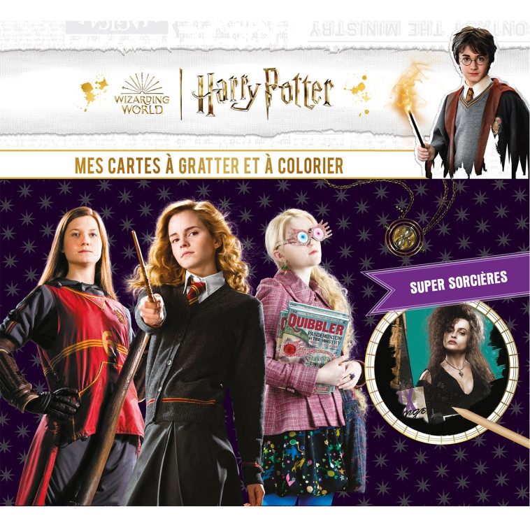 HARRY POTTER  - CARTES A GRATTER SUPER SORCIERES ! - XXX - PLAY BAC