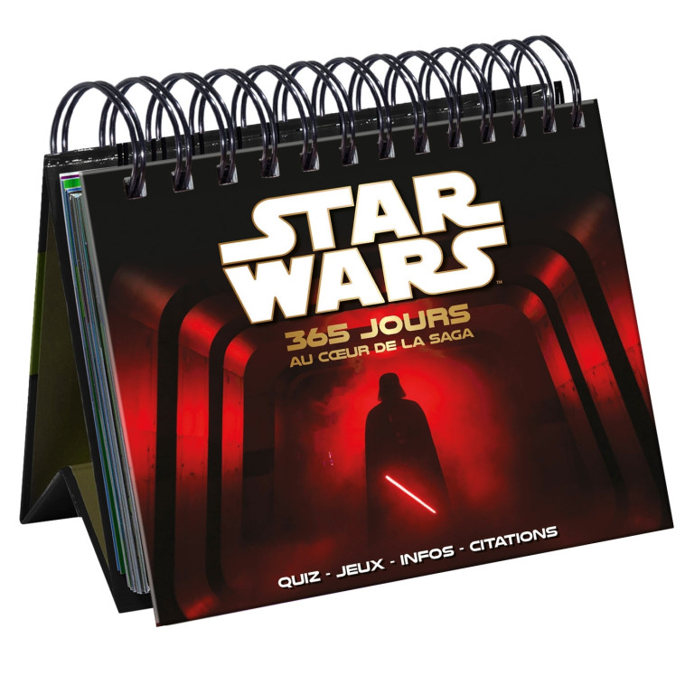 CALENDRIER STAR WARS - 365 JOURS AU COEUR DE LA SAGA - XXX - PLAY BAC