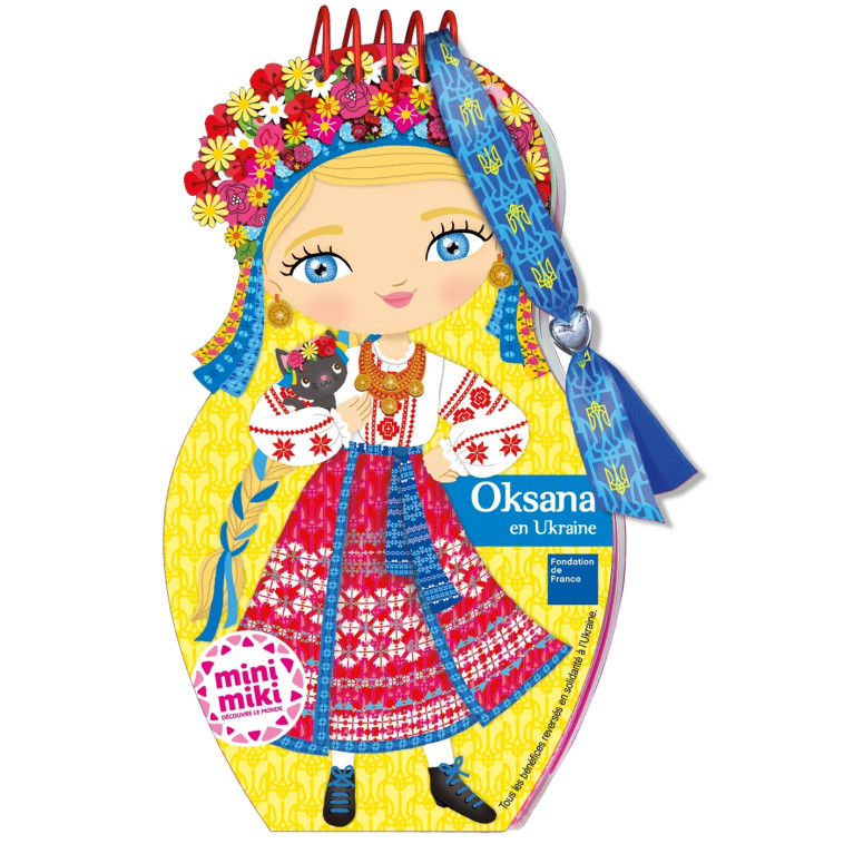 CARNET CREATIF OKSANA EN UKRAINE - CAMEL JULIE - PLAY BAC