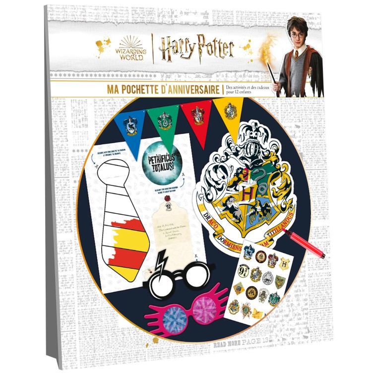 MA POCHETTE D'ANNIVERSAIRE HARRY POTTER - XXX - PLAY BAC