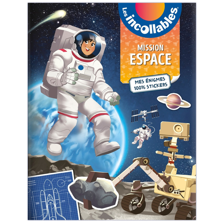 MISSION ESPACE MES ENIGMES EN STICKERS - EL GUNTO - PLAY BAC