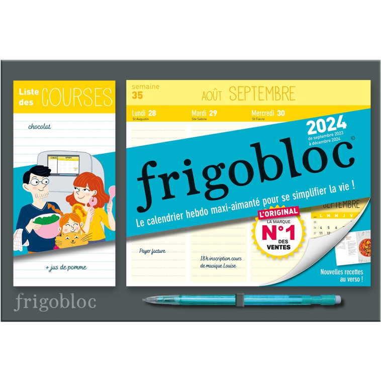 MINI FRIGOBLOC HEBDOMADAIRE 2024 - XXX - PLAY BAC