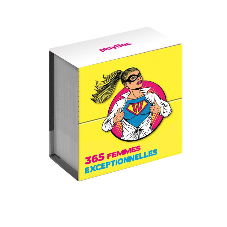 MINI CALENDRIER 365 FEMMES EXCEPTIONNELLES - COLLECTIF - PLAY BAC