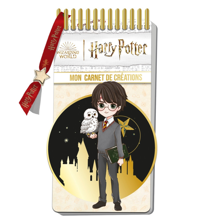 HARRY POTTER - MON CARNET DE CREATIONS - PLAYBAC EDITIONS - PLAY BAC