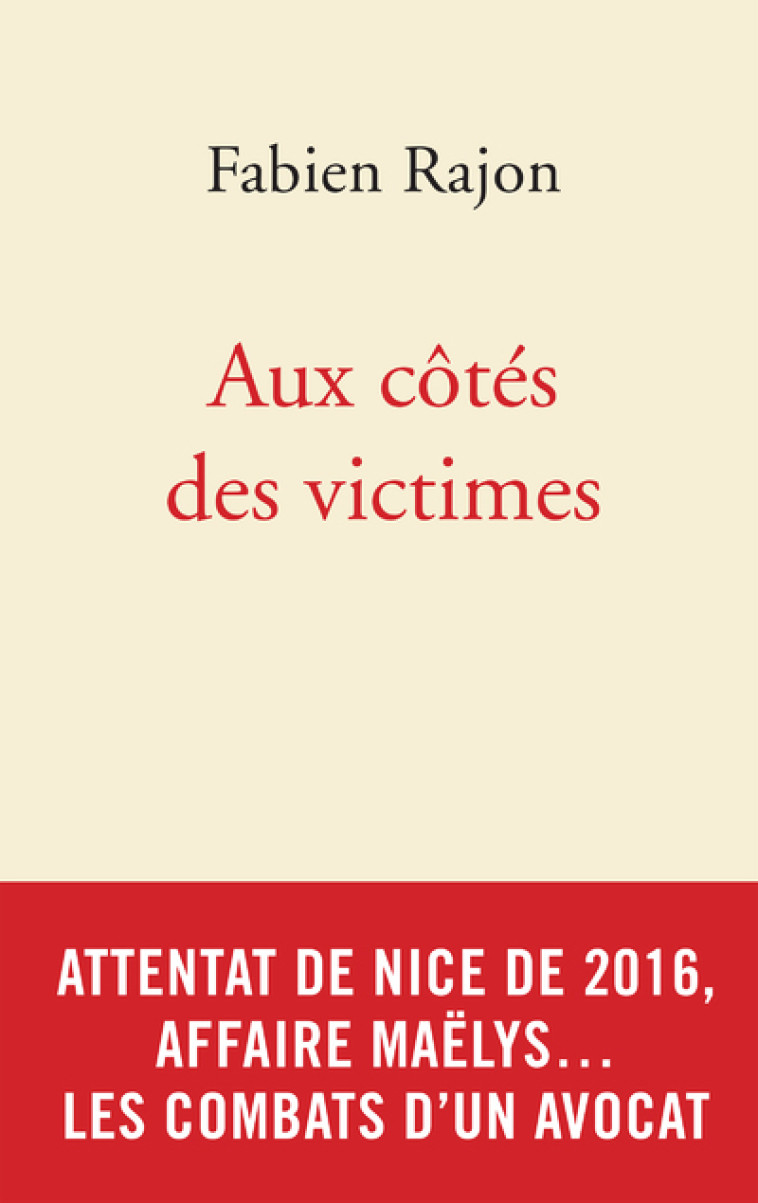 AU COTES DES VICTIMES - RAJON FABIEN - ARCHIPEL