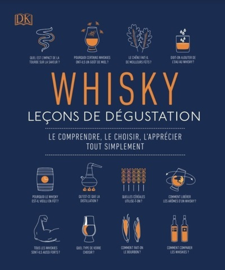 WHISKY : LECONS DE DEGUSTATION - COLLECTIF - DORLING KINDERS