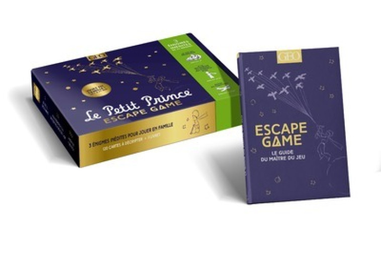 ESCAPE GAME GEO - LE PETIT PRINCE - COLLECTIF - GEO