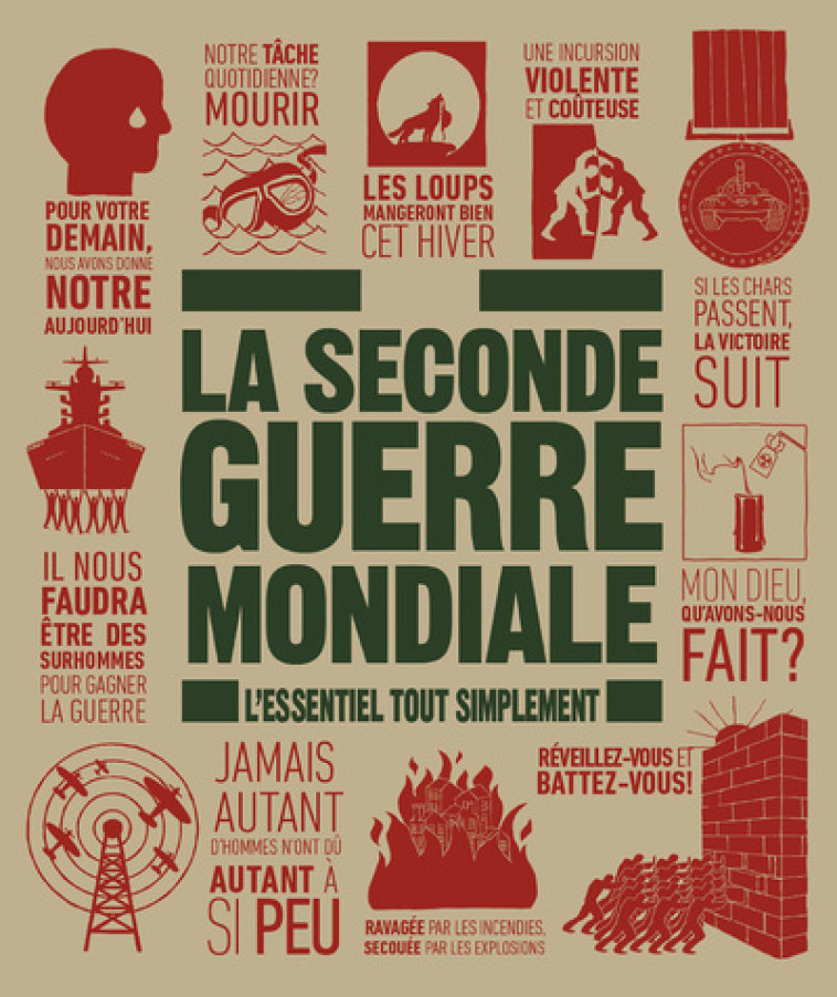 LA SECONDE GUERRE MONDIALE - L'ESSENTIEL TOUT SIMPLEMENT - COLLECTIF - DORLING KINDERS