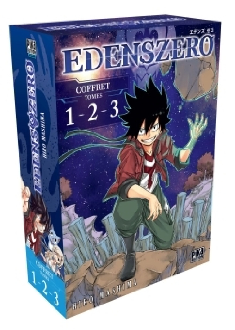 EDENS ZERO COFFRET T01 A T03 - COFFRET 3 TOMES - MASHIMA HIRO - PIKA