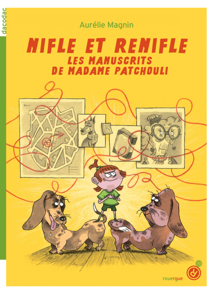 NIFLE ET RENIFLE T01 LES MANUSCRITS DE MADAME PATCHOULI - MAGNIN/CONSTANT - ROUERGUE