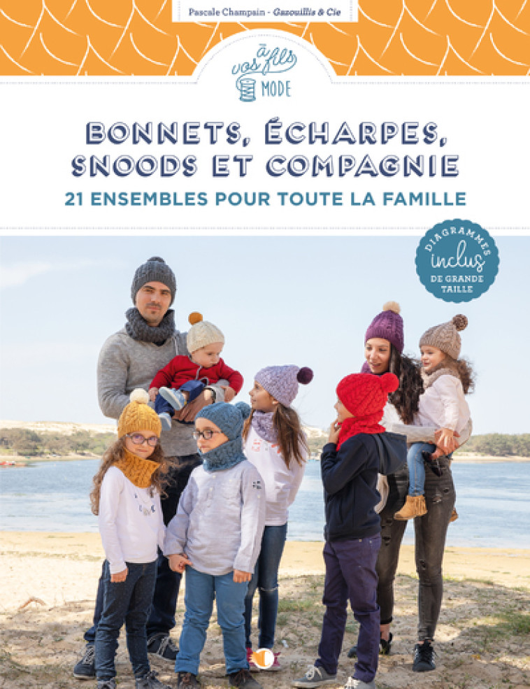 BONNETS, ECHARPES, SNOODS ET COMPAGNIE - CHAMPAIN PASCALE - CREAPASSIONSCOM