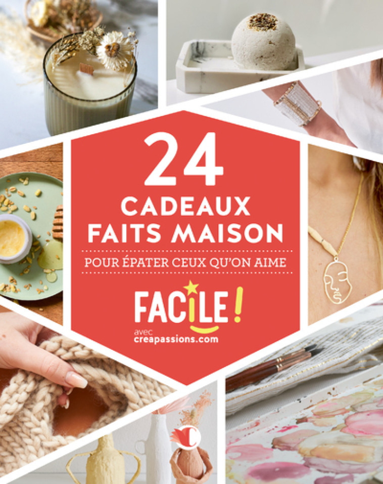 24 CADEAUX FAITS MAISONS - COLLECTIF - CREAPASSIONSCOM