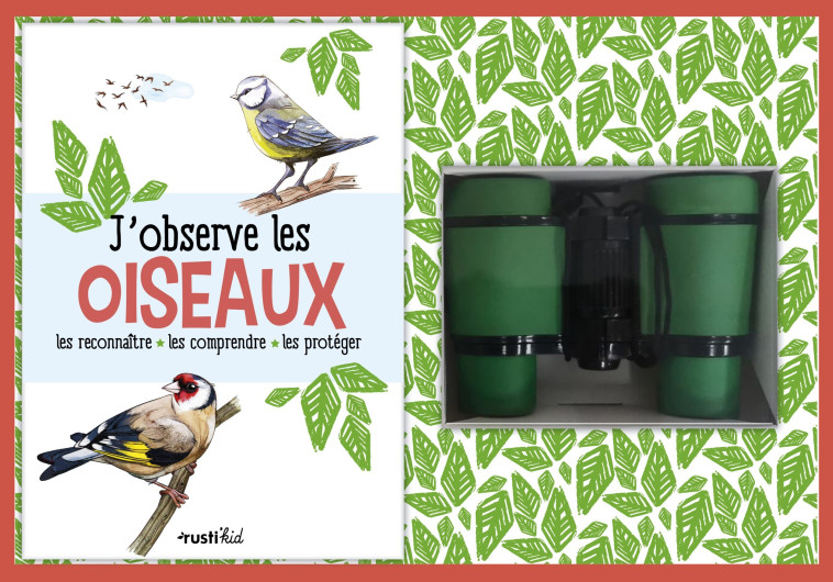 COFFRET J'OBSERVE LES OISEAUX - LUCHESI/BIHAN - RUSTI KID