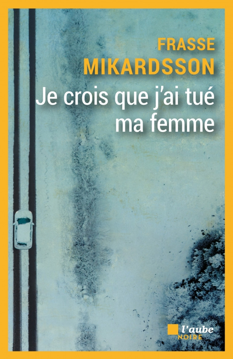 JE CROIS QUE J'AI TUE MA FEMME - MIKARDSSON FRASSE - DE L AUBE