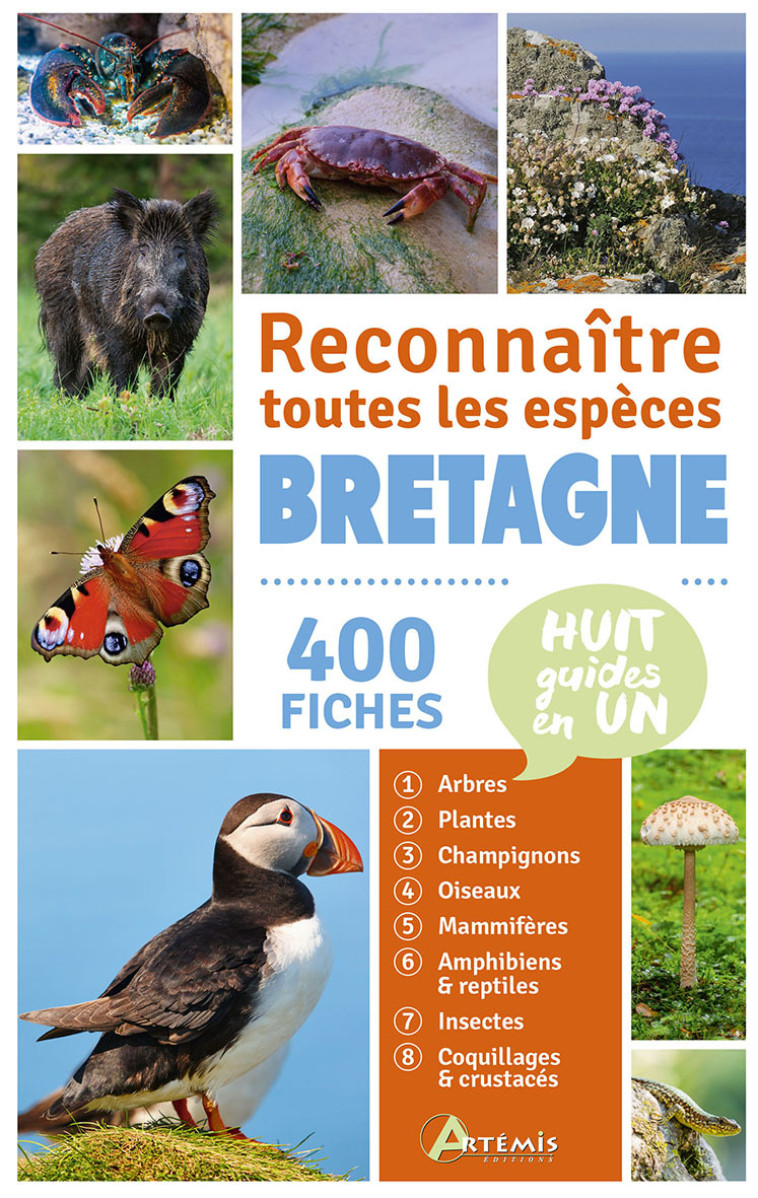 BRETAGNE, RECONNAITRE TOUTES LES ESPECES - COLLECTIF - ARTEMIS