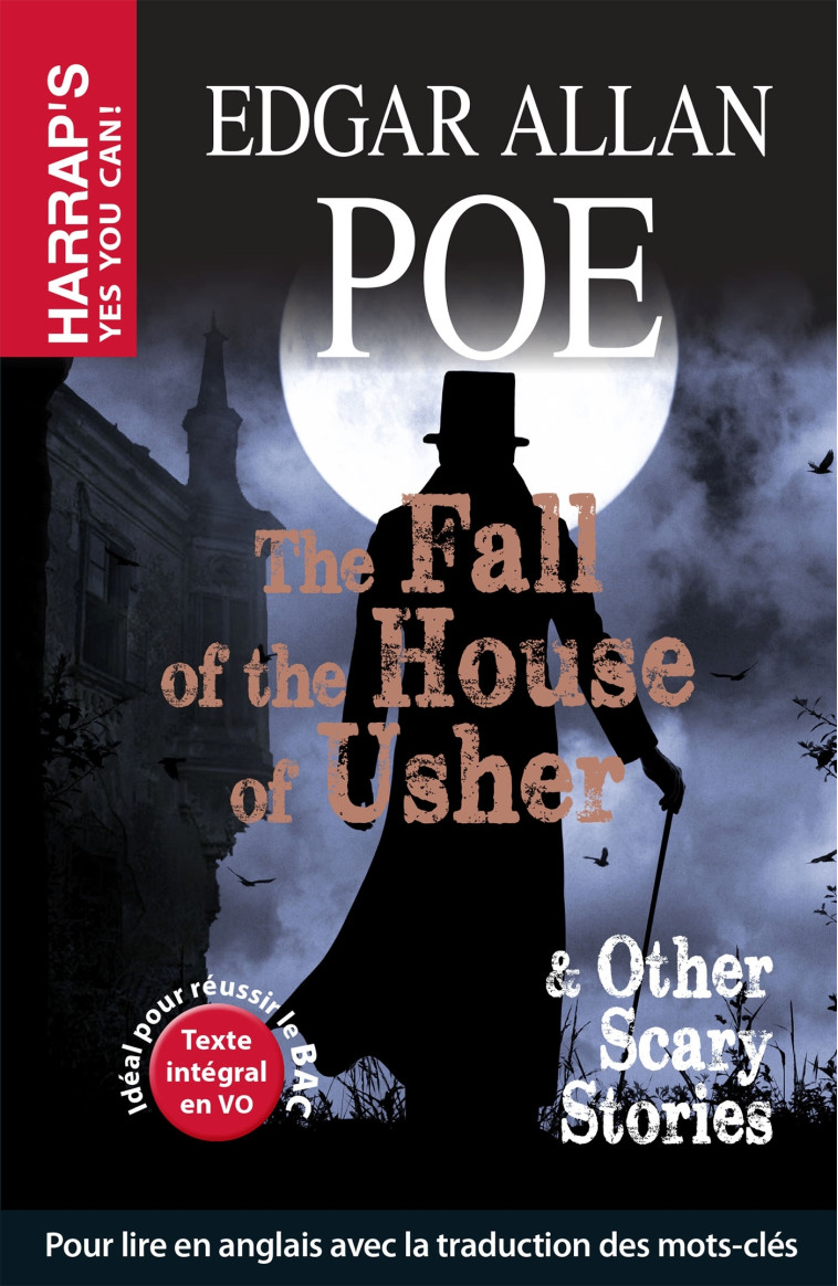 THE FALL OF THE HOUSE OF USHER - POE EDGAR ALLAN - HARRAPS