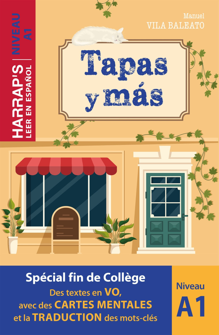 TAPAS Y MAS - NIVEAU A1 (ESPAGNOL) - COLLECTIF - HARRAPS