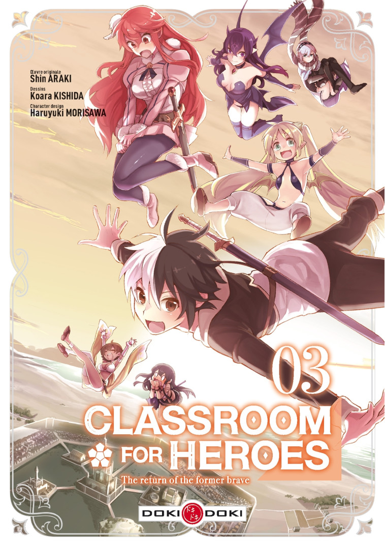 CLASSROOM FOR HEROES - T03 - CLASSROOM FOR HEROES - VOLUME 3 - ARAKI/KISHIDA - BAMBOO