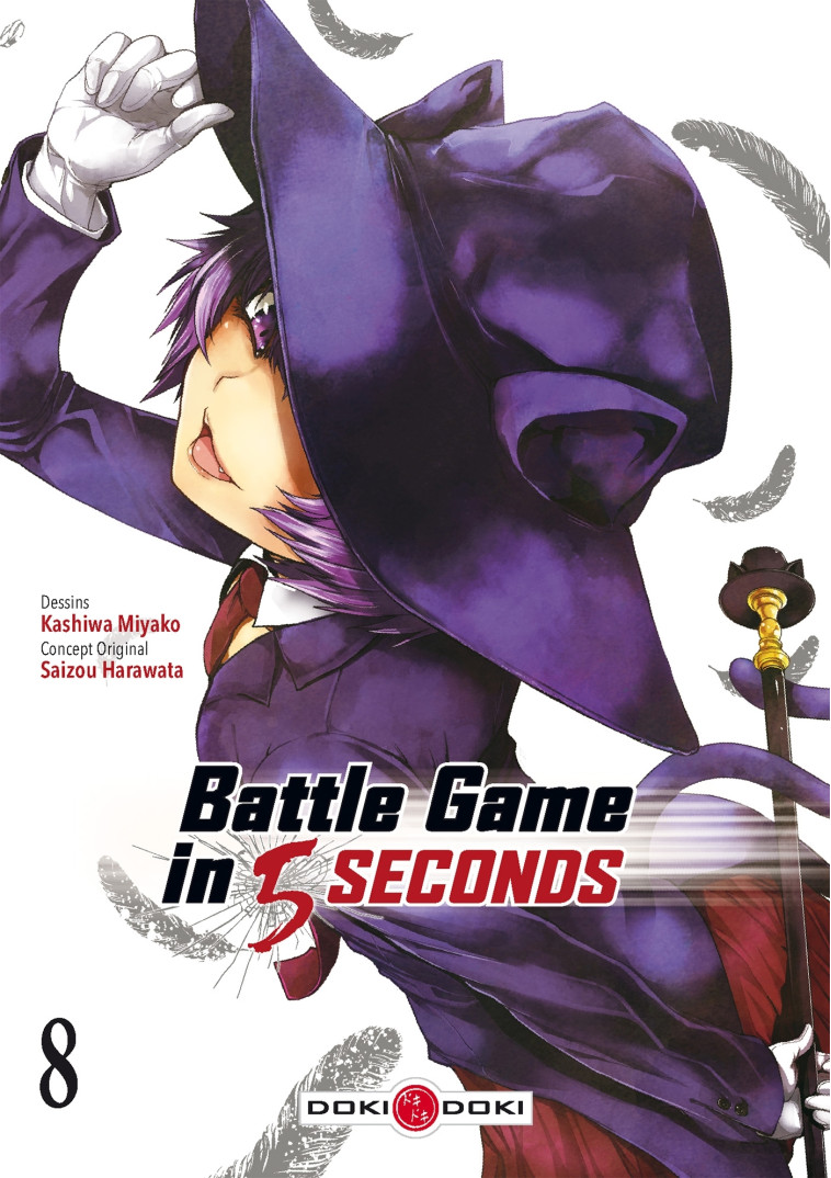 BATTLE GAME IN 5 SECONDS - T08 - BATTLE GAM E IN 5 SECONDS - VOLUME 08 - HARAWATA/MIYAKO - BAMBOO