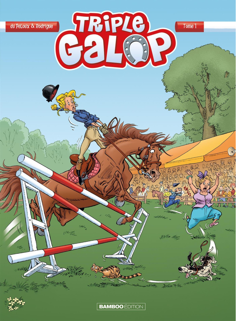 TRIPLE GALOP T01 + CAHIER - RODRIGUE/DU PELOUX - BAMBOO