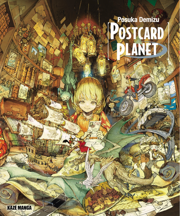 POSTCARD PLANET (ARTBOOK) - DEMIZU POSUKA - CRUNCHYROLL