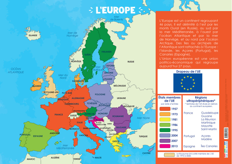 LE MONDE ET L'EUROPE - COLLECTIF - RUE DES ECOLES