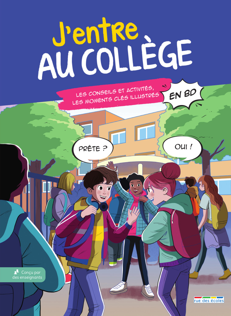 J'ENTRE AU COLLEGE - COLLECTIF - RUE DES ECOLES