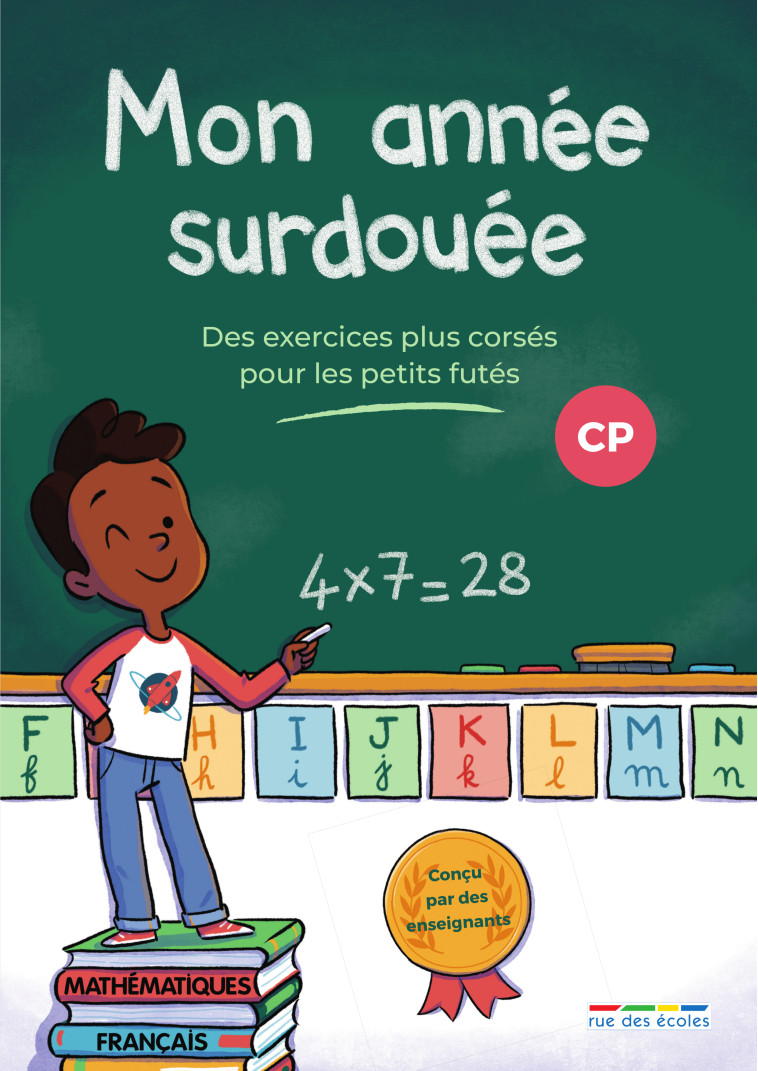 MON ANNEE SURDOUEE CP - DES EXERCICES PLUS CORSES POUR LES PETITS FUTES - COLLECTIF - RUE DES ECOLES