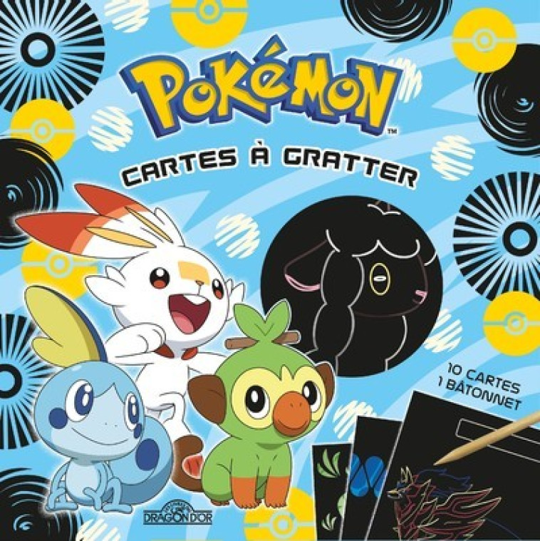 POKEMON - CARTES A GRATTER (GALAR) - THE POKEMON COMPANY - DRAGON D OR