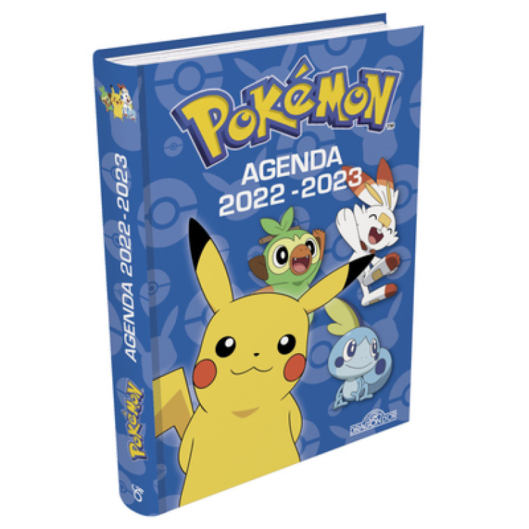 POKEMON AGENDA 2022-2023 - CLASSIQUE - THE POKEMON COMPANY - DRAGON D OR