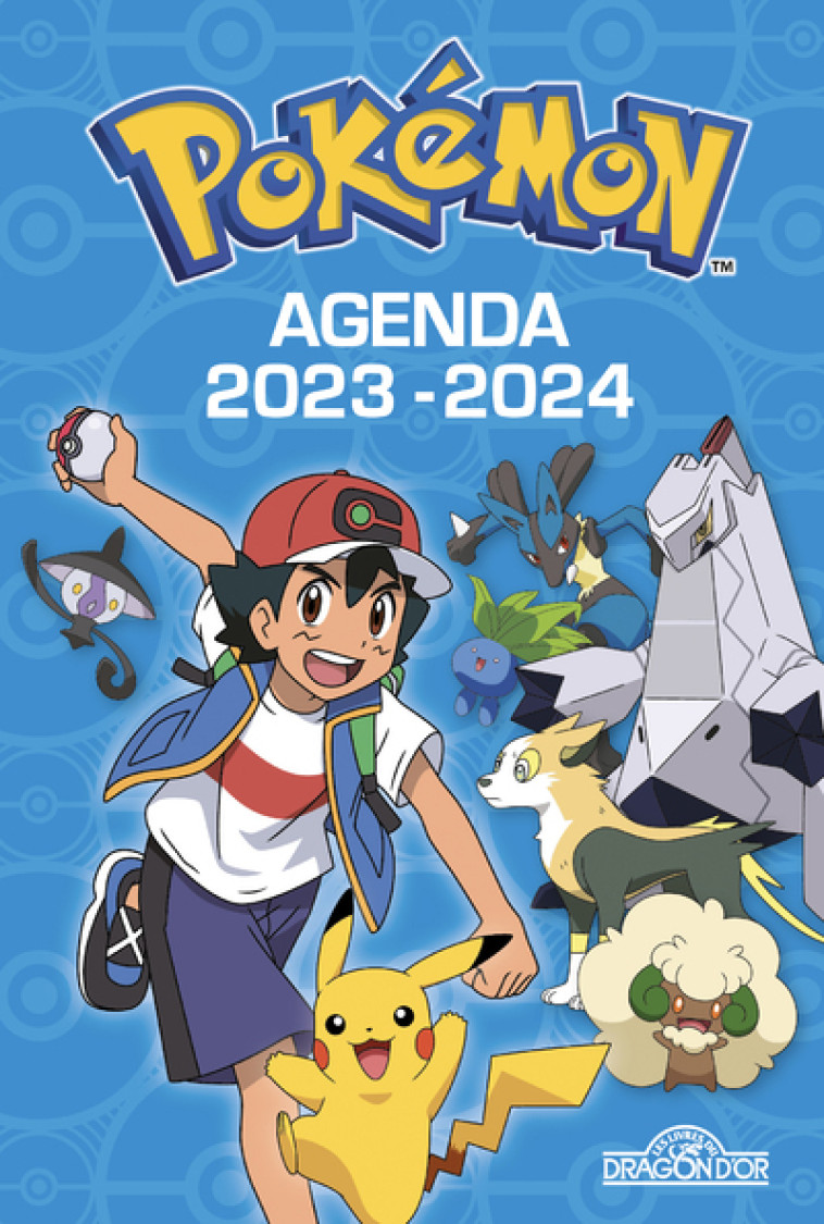 POKEMON - AGENDA 2023-2024 - CLASSIQUE - THE POKEMON COMPANY - DRAGON D OR