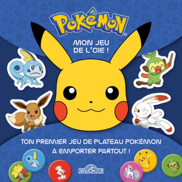 POKEMON - MON JEU DE L OIE - THE POKEMON COMPANY - DRAGON D OR