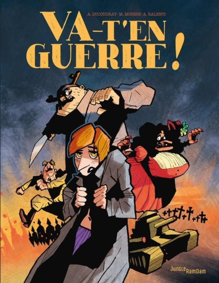 RAMDAM - VA-T'EN GUERRE ! - DUCOUDRAY/MOUSSE - JUNGLE