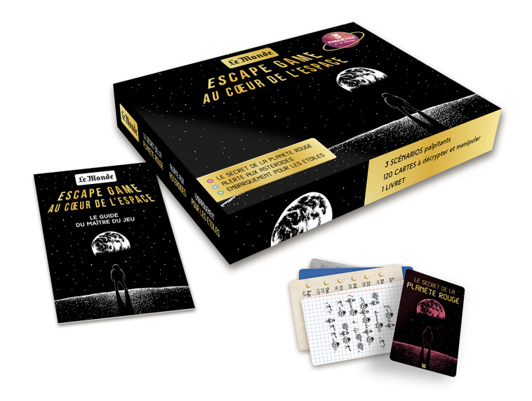 ESCAPE GAME CONQUETE SPATIALE - COLLECTIF - EDITIONS PRISMA