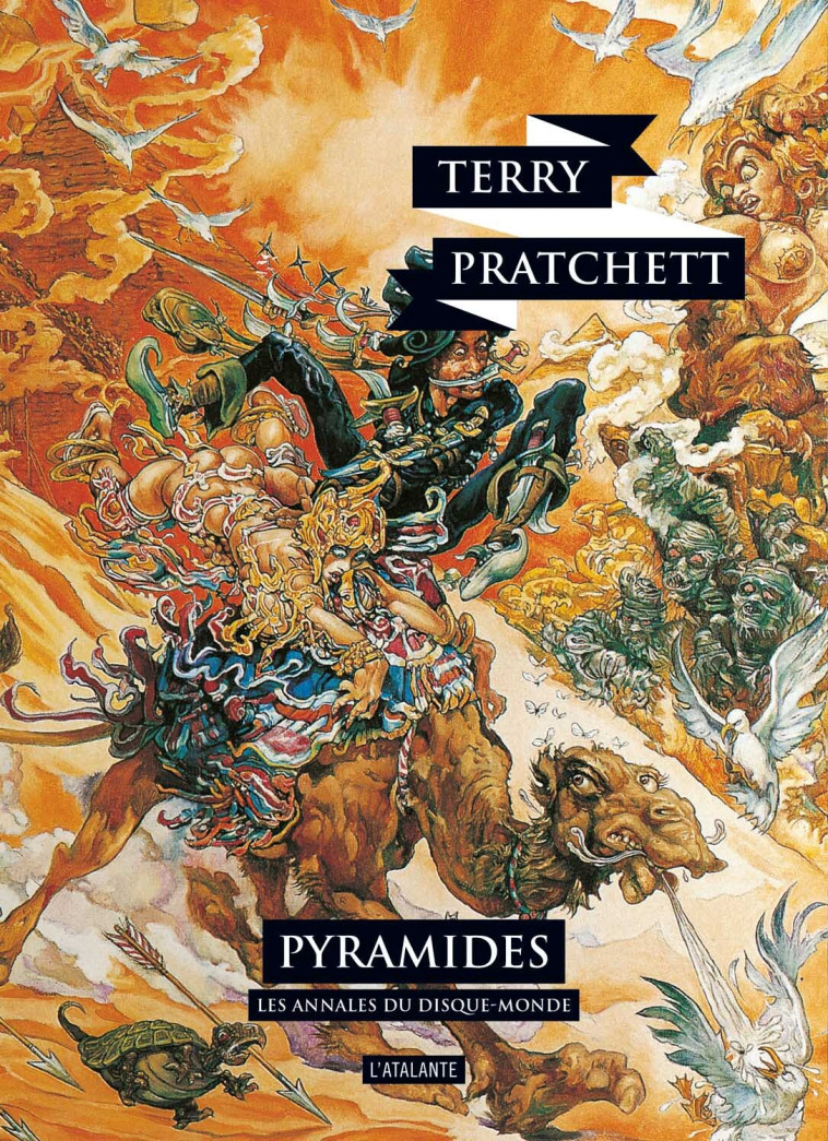 LES ANNALES DU DISQUE MONDE T07 PYRAMIDES - PRATCHETT TERRY - ATALANTE