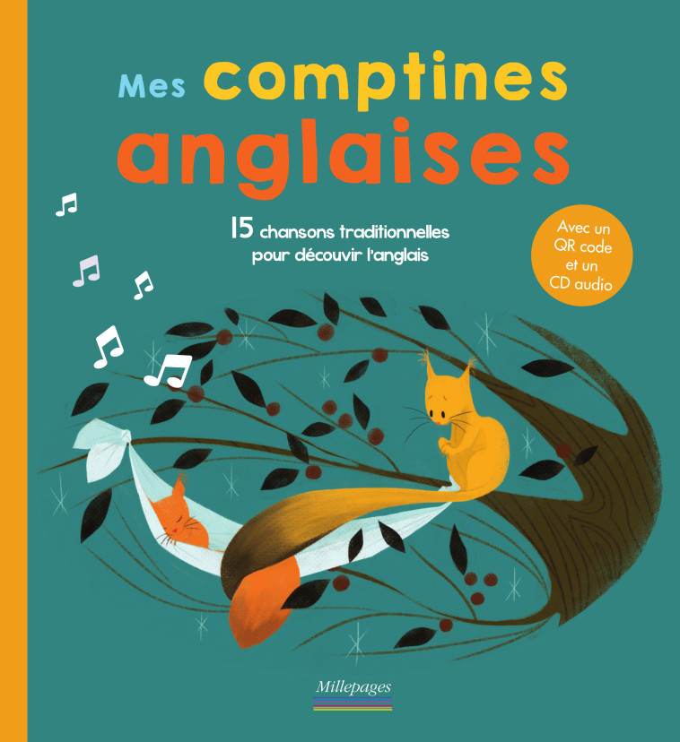 MES COMPTINES ANGLAISES + CD - TROTTEMENU B. - MILLEPAGES