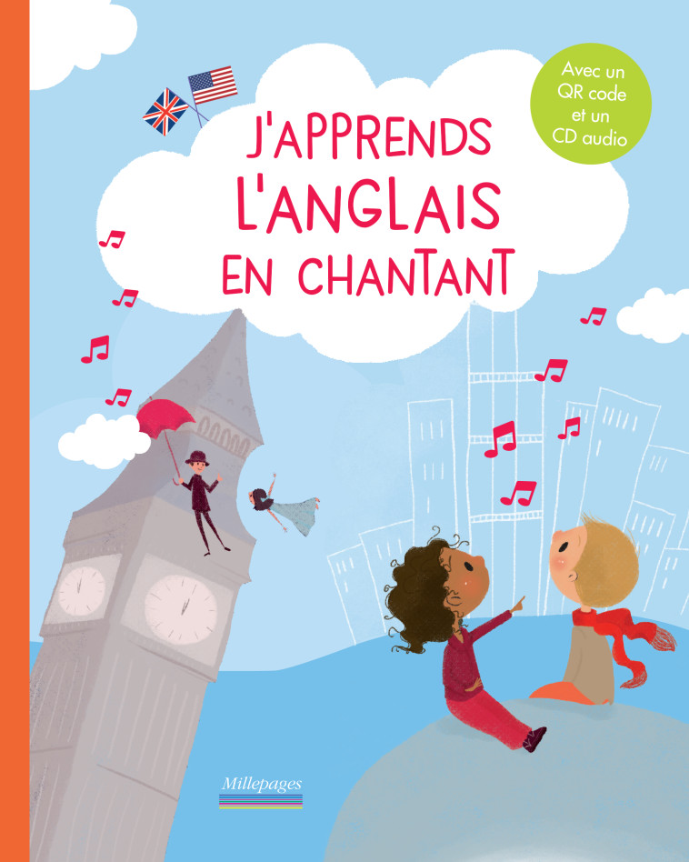 J'APPRENDS L'ANGLAIS EN CHANTANT - COLLECTIF/TROTTEMENU - MILLEPAGES