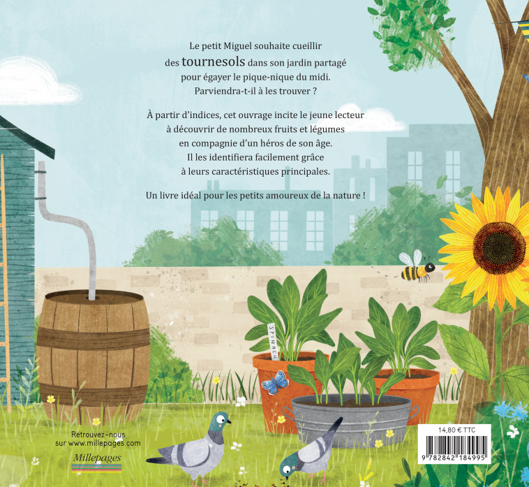 LE JARDIN PARTAGE DE MIGUEL - BROWN-WOOD/HARDY - MILLEPAGES