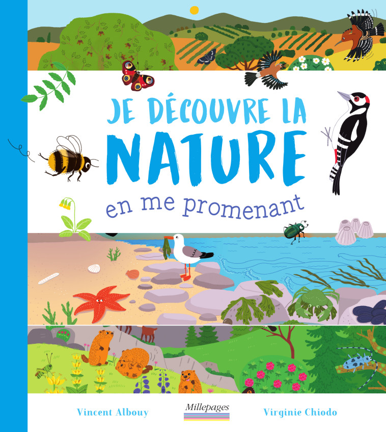 JE DECOUVRE LA NATURE EN ME PROMENANT - ALBOUY/CHIODO - MILLEPAGES